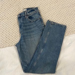 ABERCROMBIE Curve Love 90’s Straight Ultra High Rise jeans